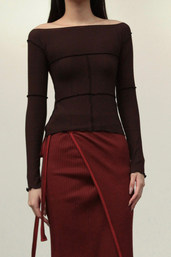 BASERANGE long-sleeved T-shirt TOCL-RB-SP24 tactile